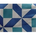 thumbnail image 4 of oneOone Georgette Viscose Fabric Triangle|Parallelogram & Square Geometric Print Fabric By The Yard 42 Inch Wide, 4 of 4