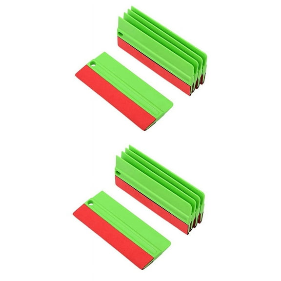 10 Pcs Big Buffer Vinyl Squeegee for Sensitive Film Vinyl Wrap Application Decals Sticker Wallpaper Installation