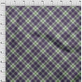 thumbnail image 4 of oneOone Cotton Cambric Purple Fabric Checks Sewing Material Print Fabric By The Yard 56 Inch Wide, 4 of 4