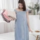 thumbnail image 2 of Women's Wearable Shower Skirt, Shower Spa Wrap Towel Dress Quick Dry Bath Robe, 2 of 5