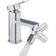 thumbnail image 1 of 2 modos de aireador de grifo ajustables. Grifo de baño con aireador de cocina con cabezal de gran angular de 720 grados - Cromo (m24), 1 of 5