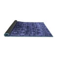 thumbnail image 2 of Ahgly Company Indoor Rectangle Oriental Blue Industrial Area Rugs, 2' x 5', 2 of 4