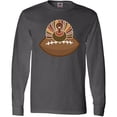 thumbnail image 3 of Inktastic Thanksgiving Football Turkey Long Sleeve T-Shirt, 3 of 5