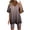 Red, variant on Kaemgyyd Workou 2 Piece Outfits for Women Summer Oversized V Neck T Shirt Leggings Hot Shot Lounge Sets Tracksuit