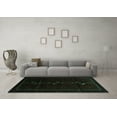 thumbnail image 3 of Ahgly Company Machine Washable Indoor Rectangle Persian Turquoise Blue Traditional Area Rugs, 2' x 5', 3 of 4