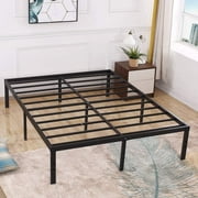 Tatago 16 inch Heavy Duty Queen Bed Frame with Storage, 3000 lbs Max Weight Capacity Metal Platform, No Box Spring Needed