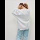 thumbnail image 5 of Sudaderas de Mujer con Cuello Redondo, Forro , Suéteres Oversize, Otoño 2025, Blusas Bonitas, Ropa Preppy Estilo-D M, 5 of 8
