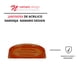 thumbnail image 2 of Jabonera Acrilico Naranja, 2 of 4