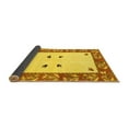 thumbnail image 2 of Ahgly Company Indoor Rectangle Oriental Yellow Modern Area Rugs, 3' x 5', 2 of 4