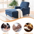 thumbnail image 6 of Chenille Upholstered Single Seat Chaise / Personal Comfort in Any Room, 6 of 6