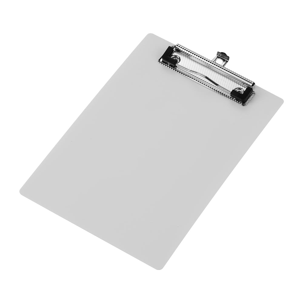 Clipboard Metal Clip Writing Pad File Folder Document Holder with Hanging Loop Stationery Supply