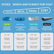 Intex: : Easy Set Pool - 8' x 24 - Inflatable Above Ground Swimming Pool, Puncture-Resistant Material, 513 Gal Cap, Kids-Family Water Play, 28106EH