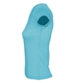 thumbnail image 3 of SOLs T-Shirt à Manches Courtes Col en V Lune pour Femmes, 3 of 4
