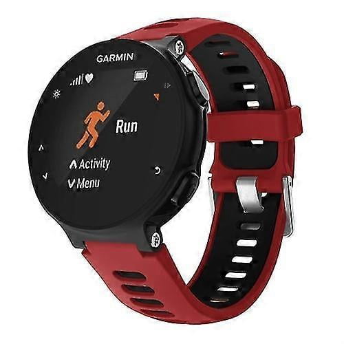 (Red)Smart Watch Silicone Watch Band For Garmin Forerunner 735xt QVGD