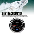 thumbnail image 3 of 3 in 1 85mm Tachometer 8000rpm Multifunction Gauge for Car Truck Boat, 3 of 7