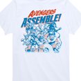 thumbnail image 3 of Marvel The Avengers - Assemble Group - Toddler And Youth Short Sleeve Graphic T-Shirt, 3 of 5