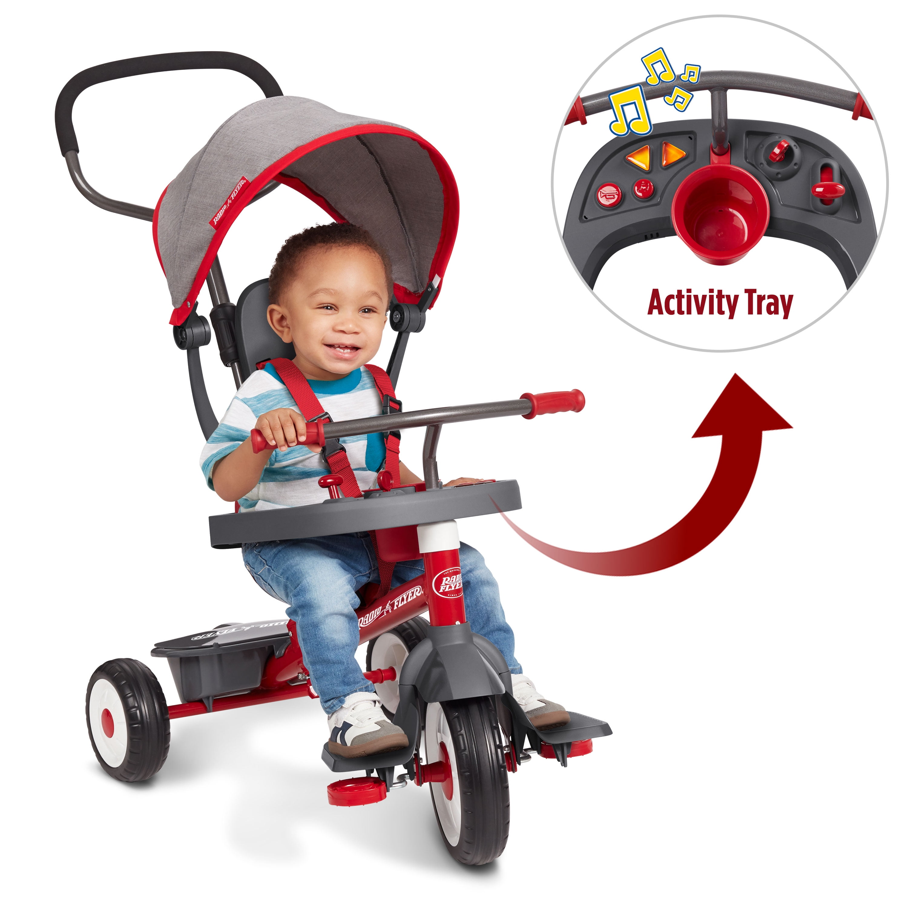 4 in 1 stroll n trike radio flyer