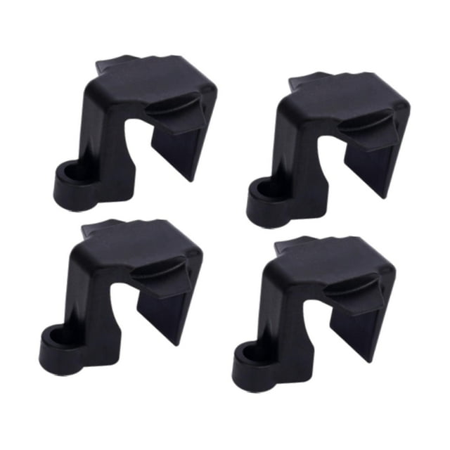 ZheElen 4Pcs Boat for Fender Clips for Docking Clips Accessories Bumper Black Sturdy Boat Boat