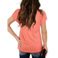 thumbnail image 2 of Summer Kids Casual Short Sleeved T-Shirt Simple Style Girls Children Tops, 2 of 2