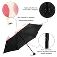thumbnail image 4 of Cherry Blossoms Umbrellas for Sun Auto Open Close UV50+ Waterproof 5-Fold Compact Fiberglass Frame, 4 of 6