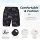 thumbnail image 3 of Balery Pig Farm Bañador para hombre, shorts de playa de secado rápido con entrepierna y forro de compresión-XX-Large, 3 of 6