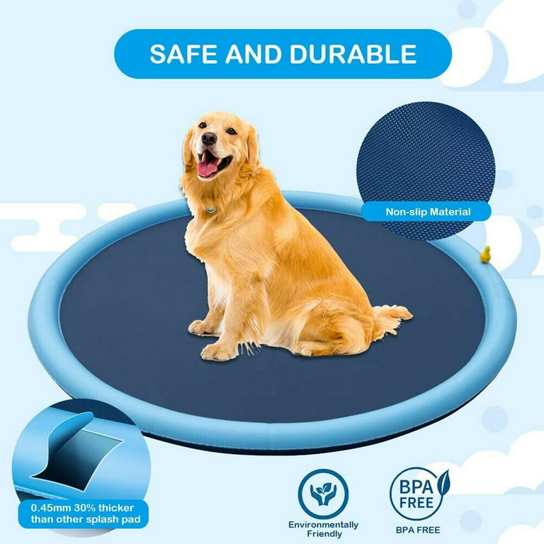 Dog friendly splash pad cheap