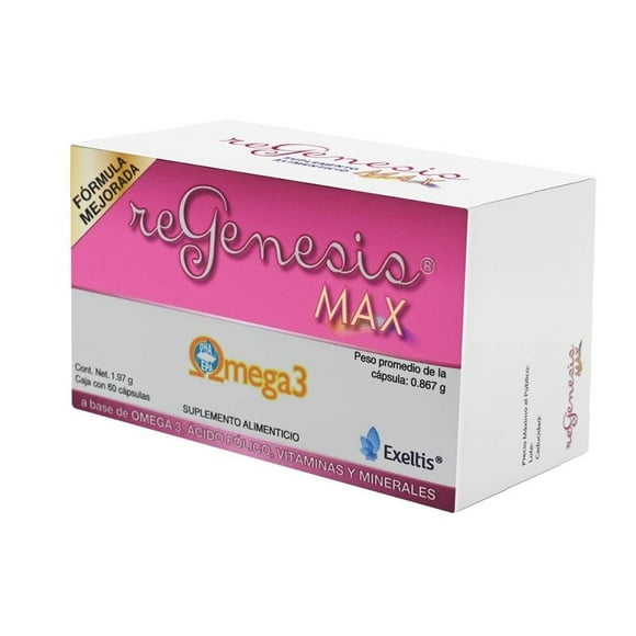 Regenesis Max 60 Cápsulas con 56.3 g
