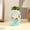 B, variant on Small Fairy Head Planter, Face Planter/Flower Pot for Indoor Outdoor, Cute Succulent Plant Pot, Resin Cactus Planter Gift for Women and Garden Decor