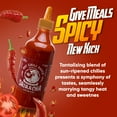 thumbnail image 4 of Fusion Select 10 Oz Sriracha Hot Sauce - Gourmet Spicy & Sweet Chili Sauce Seasoning for Cooking, Pizza, Stir Fry, Chicken, Meat, Taco - Made from Sun Dried Chilies, Natural Color, 4 of 6