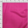 thumbnail image 3 of oneOone Viscose Jersey Fuschia Pink Fabric Scribble Lines Diy Clothing Quilting Fabric Print Fabric By Yard 60 Inch Wide, 3 of 4