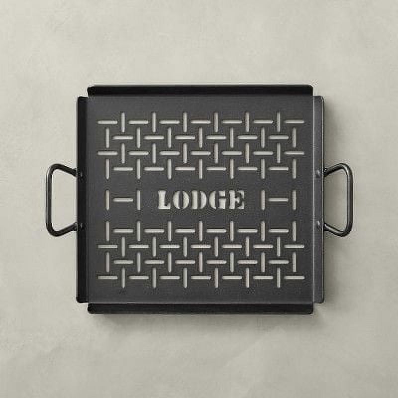 Lodge Seasoned Carbon Steel Grilling Pan, 13 x 12 inch -- 2 per case.