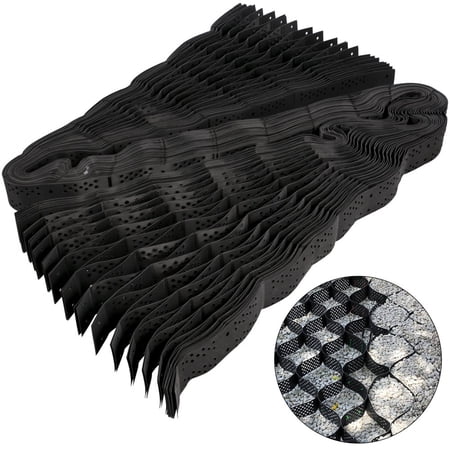 VEVOR 9x17 ft Geo Grid Ground Stabilization, HDPE Gravel Grid
