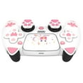 thumbnail image 6 of PlayVital Sweetheart Kitty Silicone Cover for ps5 Controller with 6 Joystick Caps and 6 Sticker, Soft Anti-Slip Full Protection Grip Skin Compatible with ps5 Charging Dock - White, 6 of 8