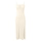 thumbnail image 5 of Vestido largo con tirantes cruzados y abertura alta en el pecho para mujer: informal/formal, elástico, cintura alta, manga corta, dobladillo abierto, tallas S-XXL, mezcla de poliéster y spandex, 5 of 6
