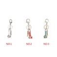thumbnail image 3 of High Heel Shoe Keychain Rhinestone Crystal Purse Car High Heel Key Chain Gift Girl Bag Decorative Alloy Keyring, 3 of 6