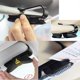 thumbnail image 4 of Sun Visor Clip, 2 Packs Sunglasses Holder for Car Sun Visor, Car Sunglasses Clip, Glasses Hanger Mount with Card Clip-Silver and Golden, 4 of 4