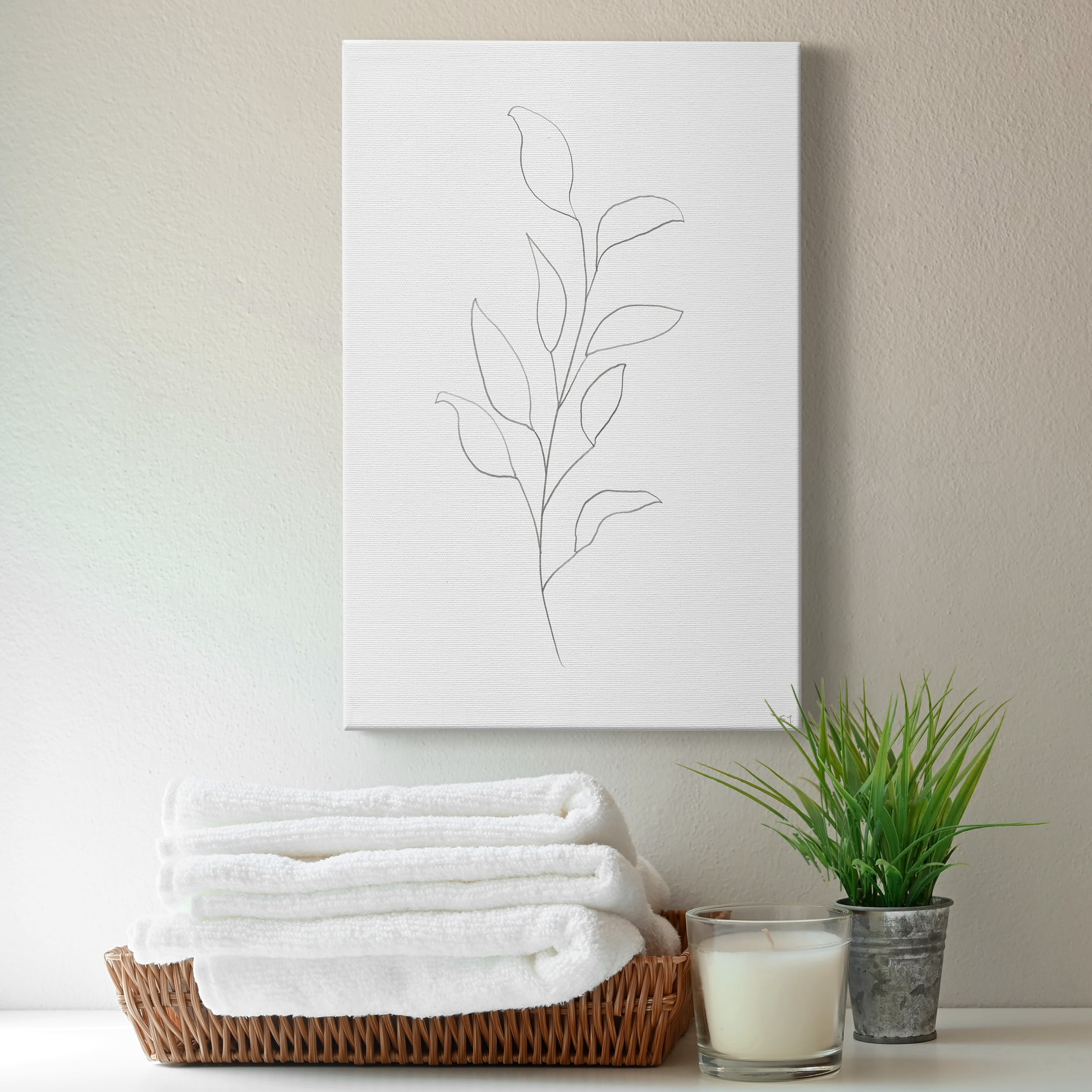 Botanical Gesture VI Premium Gallery Wrapped Canvas - Ready to Hang - 24 x 36
