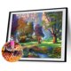 thumbnail image 2 of Cuadros Decorativos Pintura de diamante 5D Jardín de bricolaje Kits de imagen de diamantes de imitación de taladro redondo completo Sywqhk Nuevos Originales, 2 of 9