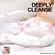 thumbnail image 5 of Esponja de baño WhaleLife Loofah para mujeres y hombres, paquete de 4 (rosa), 5 of 9