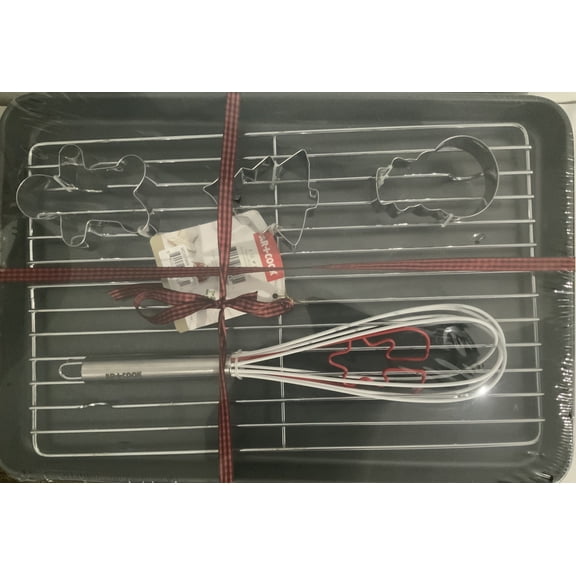 Art And Cook 6-pc Christmas Holiday Baking Set