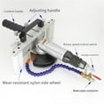 thumbnail image 3 of Pneumatic Edging Machine Glass Pneumatic Edger Straight Edge Corner Rounding Machine Ceramics Stone Edge Grinding Machine, 3 of 5