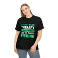 thumbnail image 3 of I don't need Therapy just Fishing Unisex Heavy Cotton Tee, 3 of 9