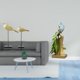 thumbnail image 2 of Figuras Modernas De Madera De Pájaros Y Pavos Reales, Esculturas Decorativas Para Escritorio, Dormitorio, Entrada, Mesa, Centro De Mesa, Oficina, Regalo De Interior., 2 of 8