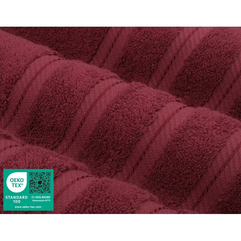 American Soft Linen Bath Sheet 35x70 Inch 100% Turkish Cotton Bath Towel  Sheets - Burgundy Red 