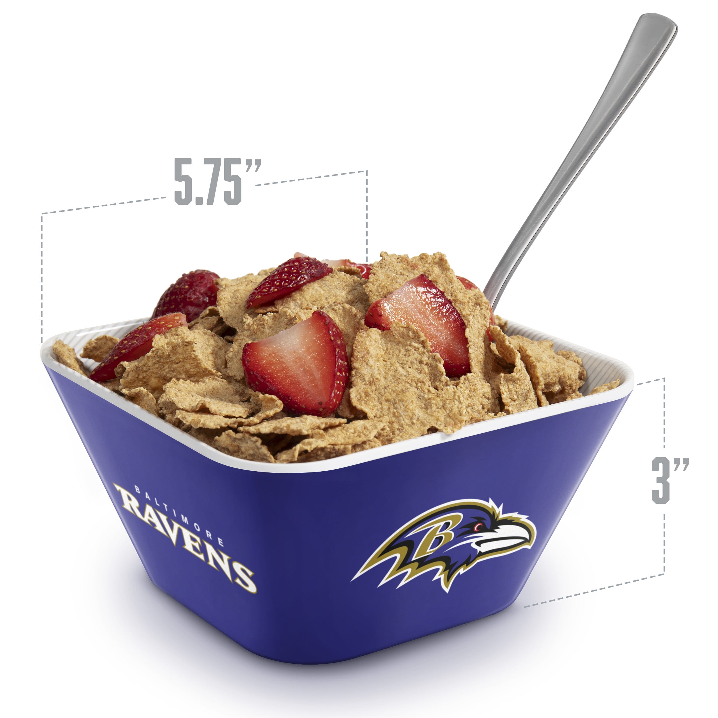 YouTheFan NFL Baltimore Ravens Small Snack Bowl