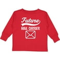 thumbnail image 3 of Inktastic Mail Carrier Future Job Boys or Girls Long Sleeve Toddler T-Shirt, 3 of 5