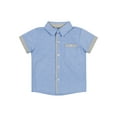 thumbnail image 2 of Little Lad Infant Boys' Short Sleeve Shirt and Pant, 2-Piece Set, Sizes 12M-24M, 2 of 4