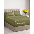 thumbnail image 2 of Juego de sábanas CGK Unlimited Extra Deep Pocket Queen Green, 2 of 9
