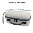 thumbnail image 2 of Travel Case Compatible with Samsung TheFreestyle Projector EVA Hard Shell Portable Carrying Storage Bag for Projector and Accessories, 2 of 5