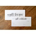 thumbnail image 5 of Set of 25 Blank Gift Certificates with Envelopes - Black and White - For Personal Or Business - 3.75 X 7.5”, 5 of 8